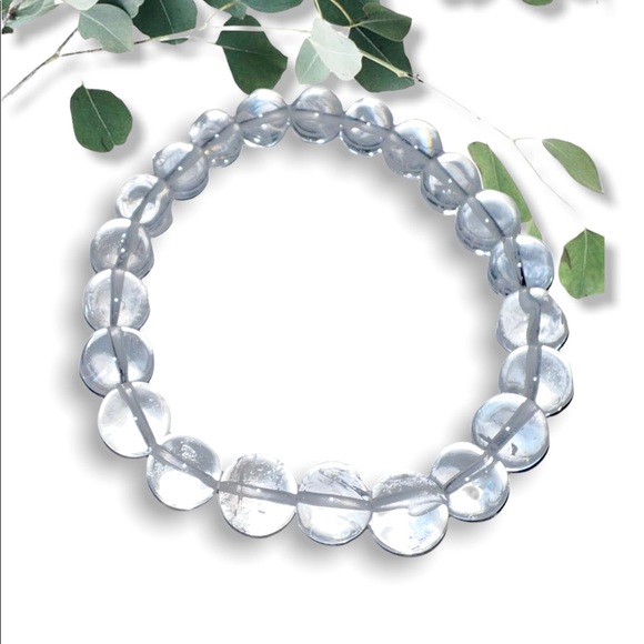 Clear Quartz Crystal Bracelet - Picture 2 of 5